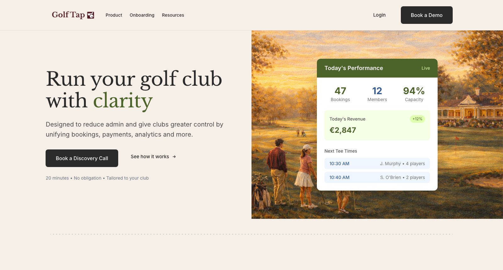 GolfTap screenshot
